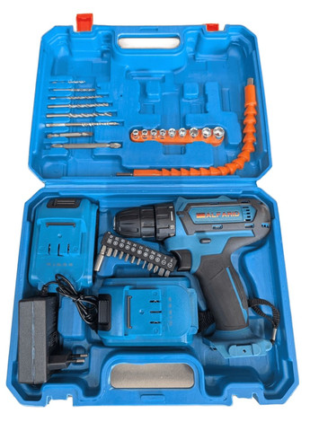 Аккумуляторный шуруповерт Alfarid 24V 5A/h Li-Ion в кейсе (2104618686) No Brand (360407077)