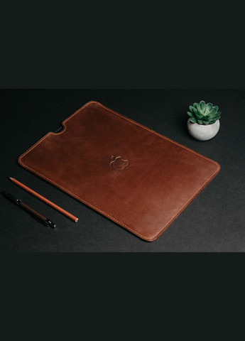 Кожаный чехол для MacBook FlatCase Коньячный Крейзи Хорс 15.6 Skin and Skin (290850385)
