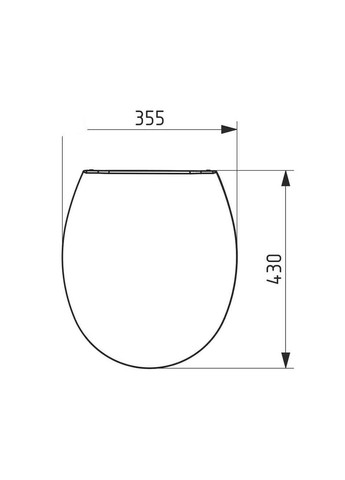 Сидения для унитаза СП-8 Полімердеталь (359432931)