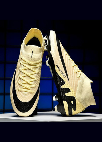 Белые футбольные бутсы No Brand без шнурков