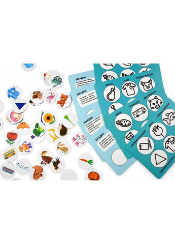 Детское лото "Ассоциации" 2255 UM 6 полей, 84 фишки УМНЯШКА (364128870)