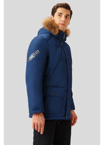 Синій зимній Пуховик Finn Flare