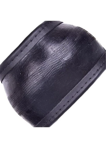 Чохол руля 16113L чорн (прошит.коричн.ниткой) Vitol (382903493)