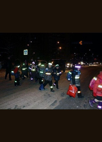 Гнучка Світловідбиваюча Стрічка - Комплект з 10 шт - 40х3 см - Універсальний Розмір Comshop (301219838)