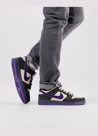Цветные демисезонные кроссовки мужские, вьетнам Nike SB Dunk Low x Otomo Katsuhiro Grey Purple