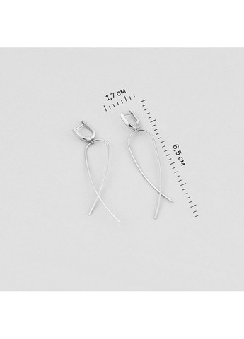 Серьги Силуэт Minimal (364894635)