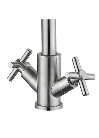 Змішувач для кухні Wind двохвентильний LDWIN161FNKS46098 Nickel LIDZ 161F (346492341)