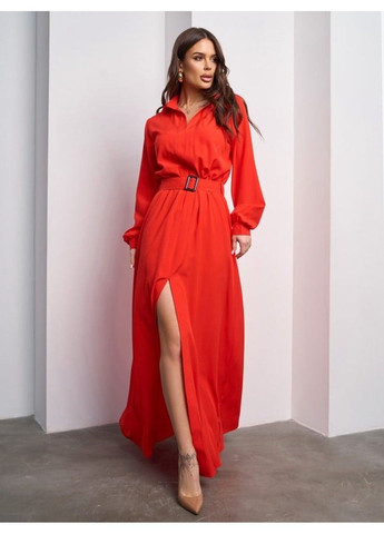 Червона повсякденний сукня issa pus 15008 червоний ISSA PLUS