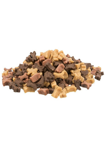 Ласощі Junior Soft Snack Bones для цуценят з куркою бараниною лососем та кальцієм 140 г Trixie (355255684)