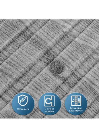 Панель-рейка в рулоні 2900х350х6мм Графітове дерево SW-00002067 Sticker Wall (362115363)