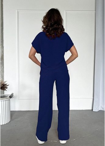 Яркий стильный летний костюм из креп-жатки INNOE Костюм (353303141)