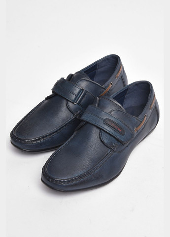 Туфлі підліткові для хлопчика темно-синього кольору Let's Shop (289456944)