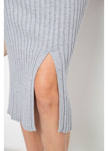 Серое платье вязаное однотонное,, 244r1795 Kulada