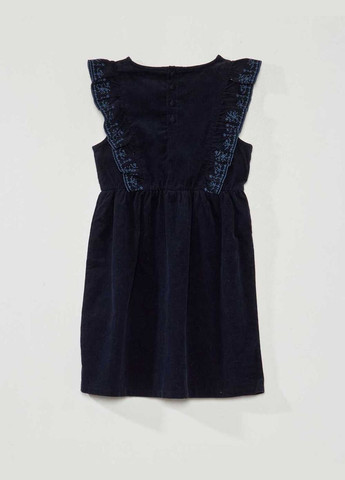 Тёмно-синее платье демисезон,темно-синий, Kiabi (322128237)