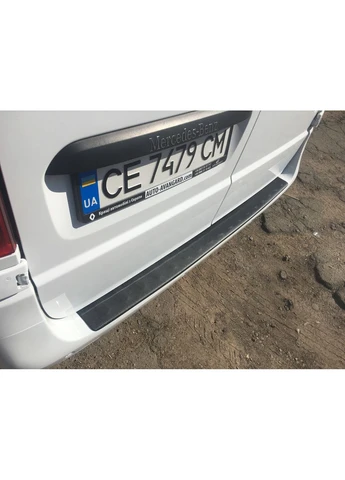 Накладка на задний бампер DDU (ABS) для Mercedes /V-class W447 2014-гг Digital Designs Vito (389423232)