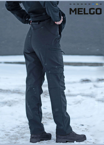 Жіночі тактичні штани Softshell на флісі Melgo (305069567)