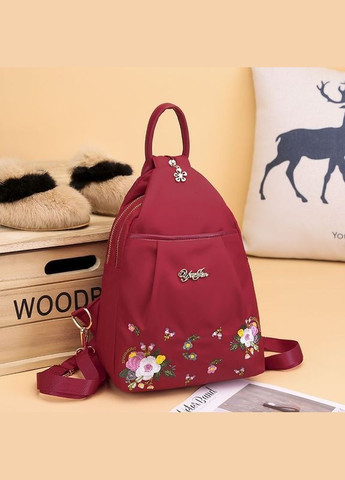 Жіночий рюкзак з вишивкою Red XS Italian Bags (291882969)