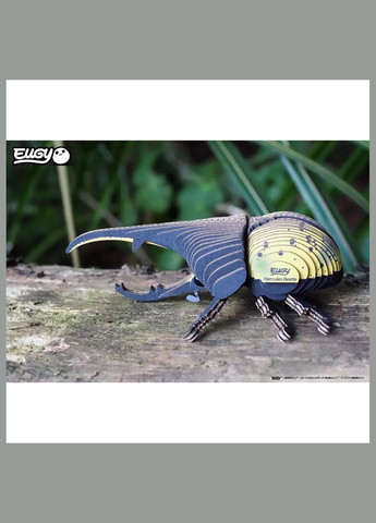 Сборная 3D модель Зоопарк Жук-Геркулес (XEG-112) Eugy (333251919)