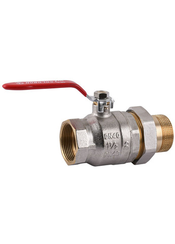 Кран шаровой прямой с американкой 1 1/2″ УСИЛЕН 1042 Solomon (336384474)