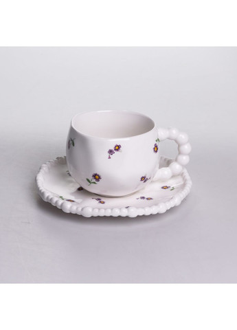 Столовый набор посуды тарелок и чашек 32 предмета на 6 персон Pearl фарфоровый YY78-4A Yiwu (370801055)