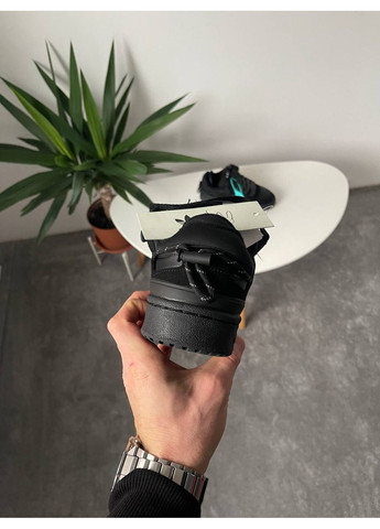 Чорні Осінні кросівки чоловічі і жіночі adidas forum “back to school” x bad bunny | адідас форум бед банні чорні No Brand