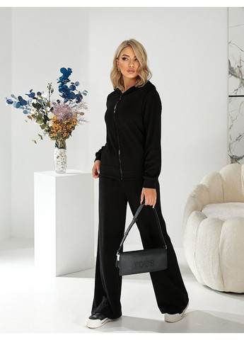 Костюм (кофта, брюки), цвет Черный Fashion (361310300)