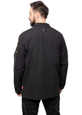 Чорна сорочка aviatsiya halychyny mission mariupol black No Brand