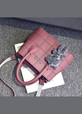 Женская мини сумочка с брелком мишкой, маленькая сумка на плечо No Brand (334730495)