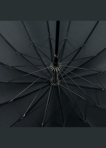 Чёрный президентский зонт трость 16 спиц ( механика ) Trust большой система антиветер, система антишторм (298876166)