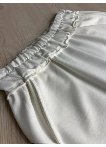 Костюм женский 6011-5539 свитшот с вышивкой Oxford с джогерами белый LSK (337665691)