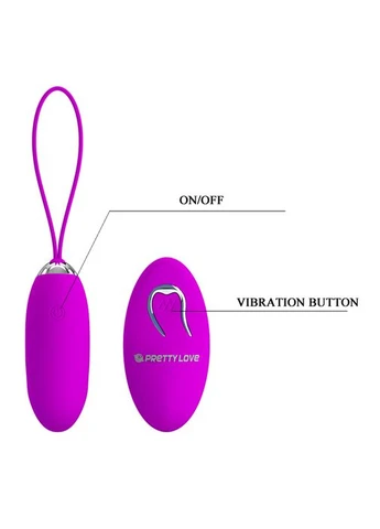 Віброяйце Julia Vibrating Egg Purple Pretty Love (402316078)