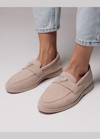 Lola Andy Лофери жіночі замша бежевий з натуральна замша, китай — демісезон (317365255)