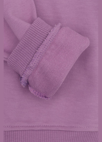 Yuki свитшот для девочки цвет сиреневый цб-00271945 сиреневый трикотаж