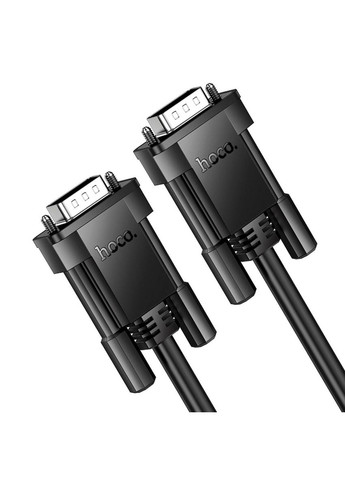 Кабель US11 VGA male to VGA male HD data cable(L=2M) Black Hoco (335807138)