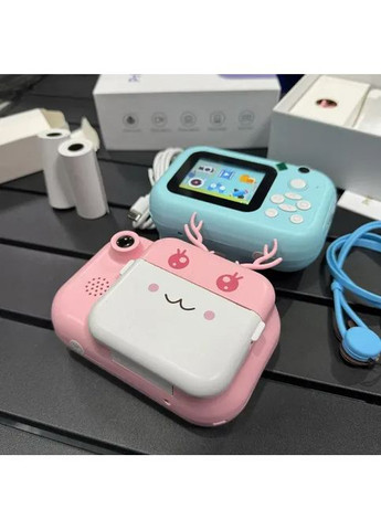 Дитячий фотоапарат C11 з екраном моментального друку фото "Ріжки" Hopestar (363833416)