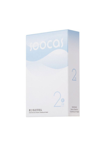 Насадки для зубной щетки X1 X3 X5 D5 комплект 2 штуки розовые SOOCAS (279554043)