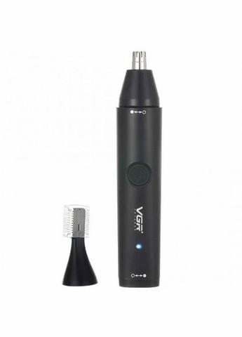 Триммер аккумуляторный 2в1 V-613 для носа и ушей / Триммер мужской для окантовки бороды VGR (364275908)