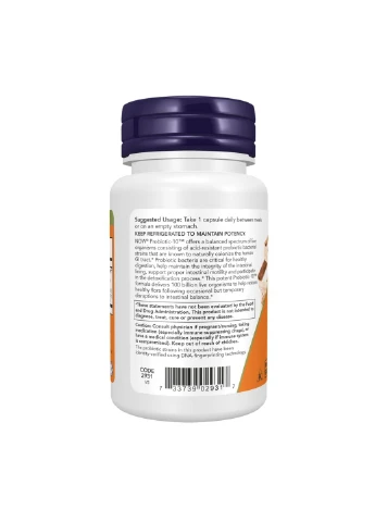 Харчова добавка Probiotic-10™ 100 Billion - 60 vcaps Now Foods (296192725)