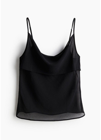 Черная коктейльный рубашка H&M