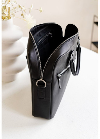 Шкіряна ділова сумка Briefcase 2.0 чорний The Wings (348358631)