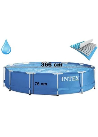 Каркасний басейн 28210 (366х76 см) адаптер для зливу води Intex (393819412)