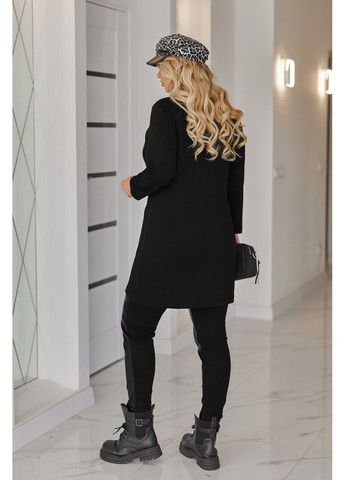 Утепленный костюм утепленный со вставками эко-кожи 46-48 No Brand (360544664)