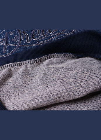 Синий демисезонный футболка с длинным рукавом + брюки 14687 Breeze