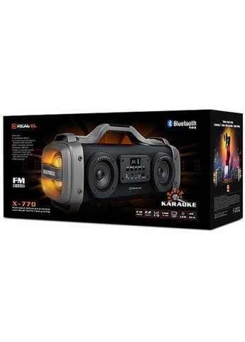 Акустическая система X-770 Black Real-El (372618752)
