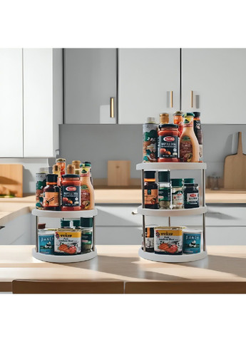 Триярусний органайзер підставка стійка для косметики кухонного приладдя особистих речей (480940-Prob) Unbranded (348781816)