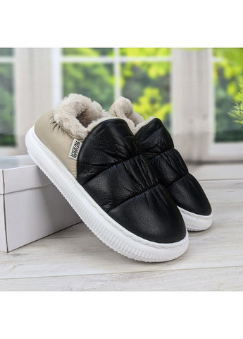 Тапочки чуні чоловічі на хутрі із закритим задником Lion (314996811)