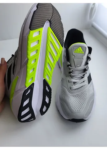 Женские беговые кроссовки Adistar 2.0 36-40рр adidas серые всесезоны (391421789)
