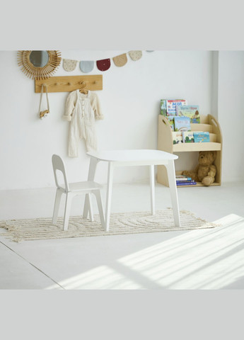 Дитячий столик і стільчик для дітей 2-4 років Білий Tatoy (292867420)