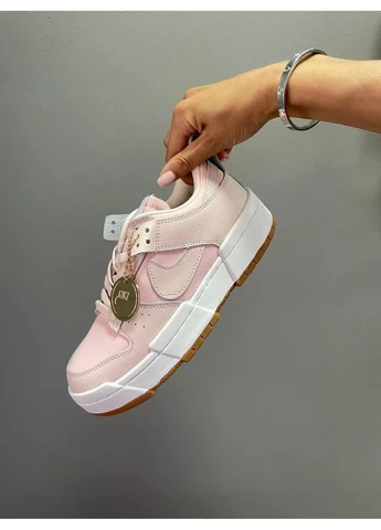 Білі кросівки чоловічі nike dunk disrupt piwhite найк данк білі демісезон No Brand