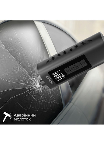 Автомобильный компрессор Aerify Black Promate (370617916)